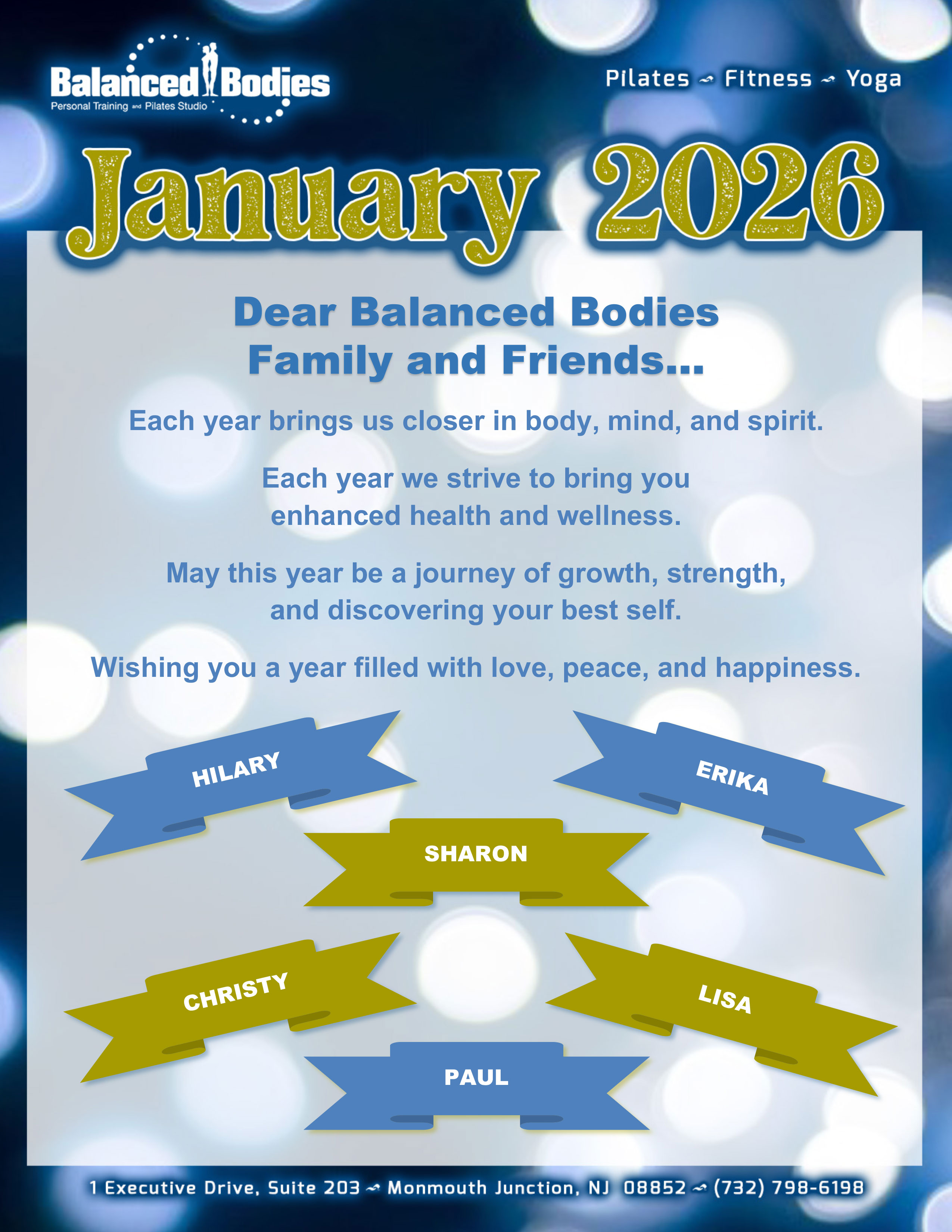 January 2026 Newsletter