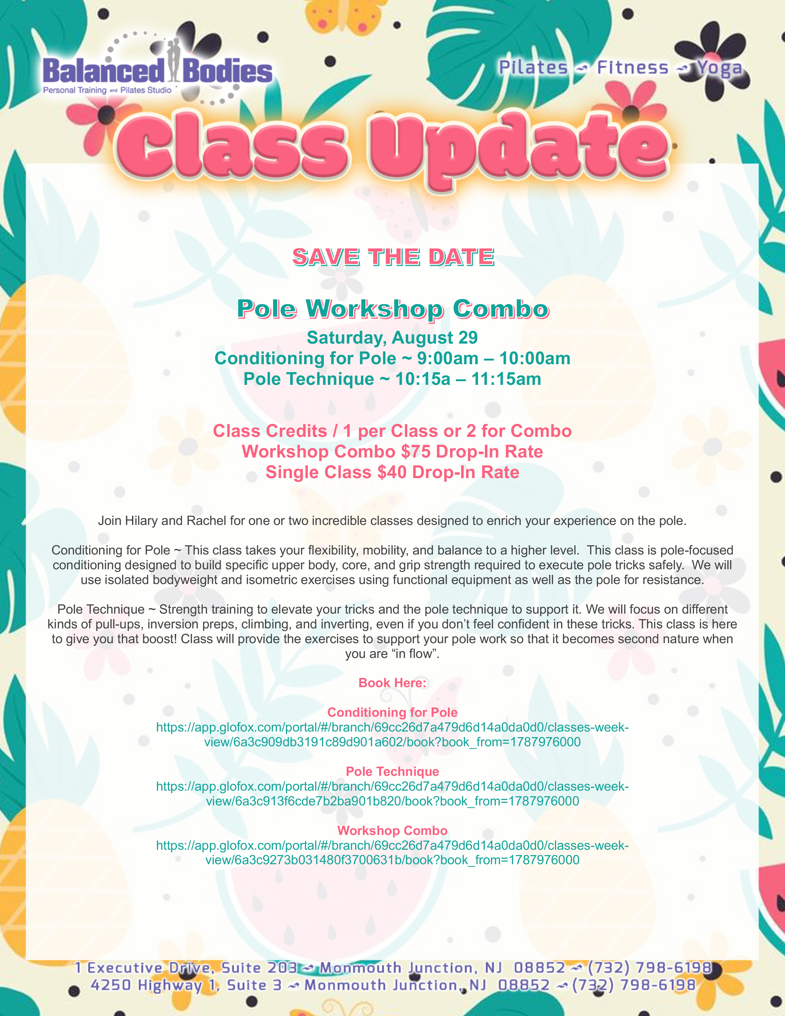 NEWSLETTER JULY 2026 SAVE THE DATES 2